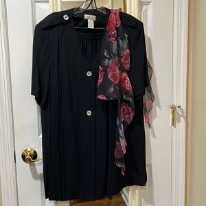 3 piece set (skirt, top, & scarf)